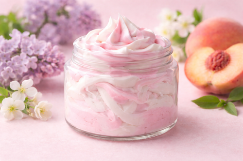 Lilac Musk Peach Whipped Body Butter