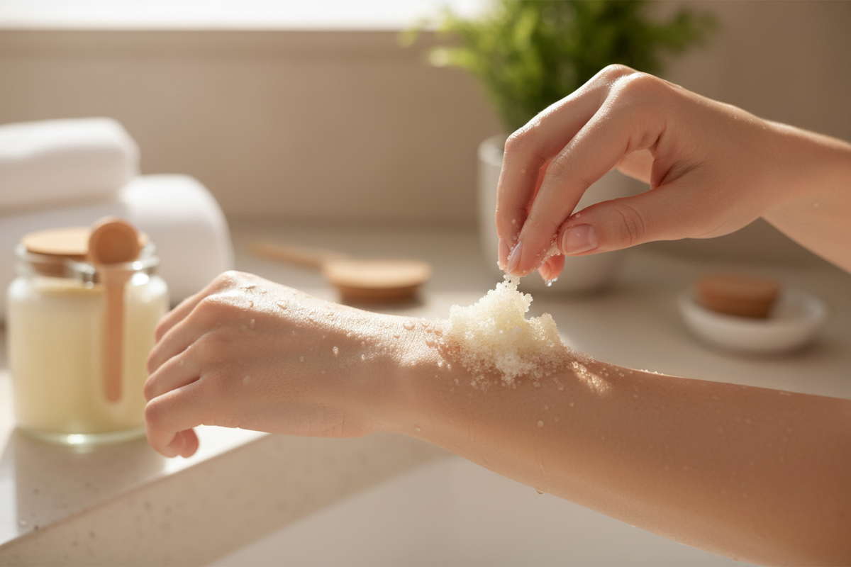 Body Sugar Scrub Lifestyle